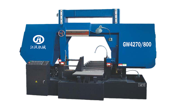 独山GW4270/800双柱龙门卧式带锯床