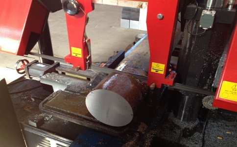 独山卧式带锯床加工时出现明显振荡如何排查？